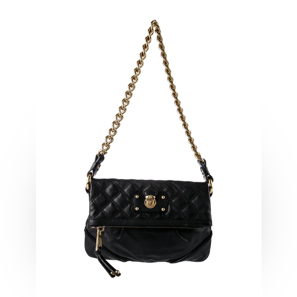 ✨ MARC JACOBS VINTAGE LEATHER QUILTED SHOULDER BAG ✨